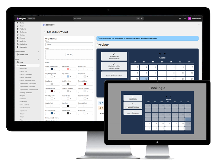Customizable Widget System